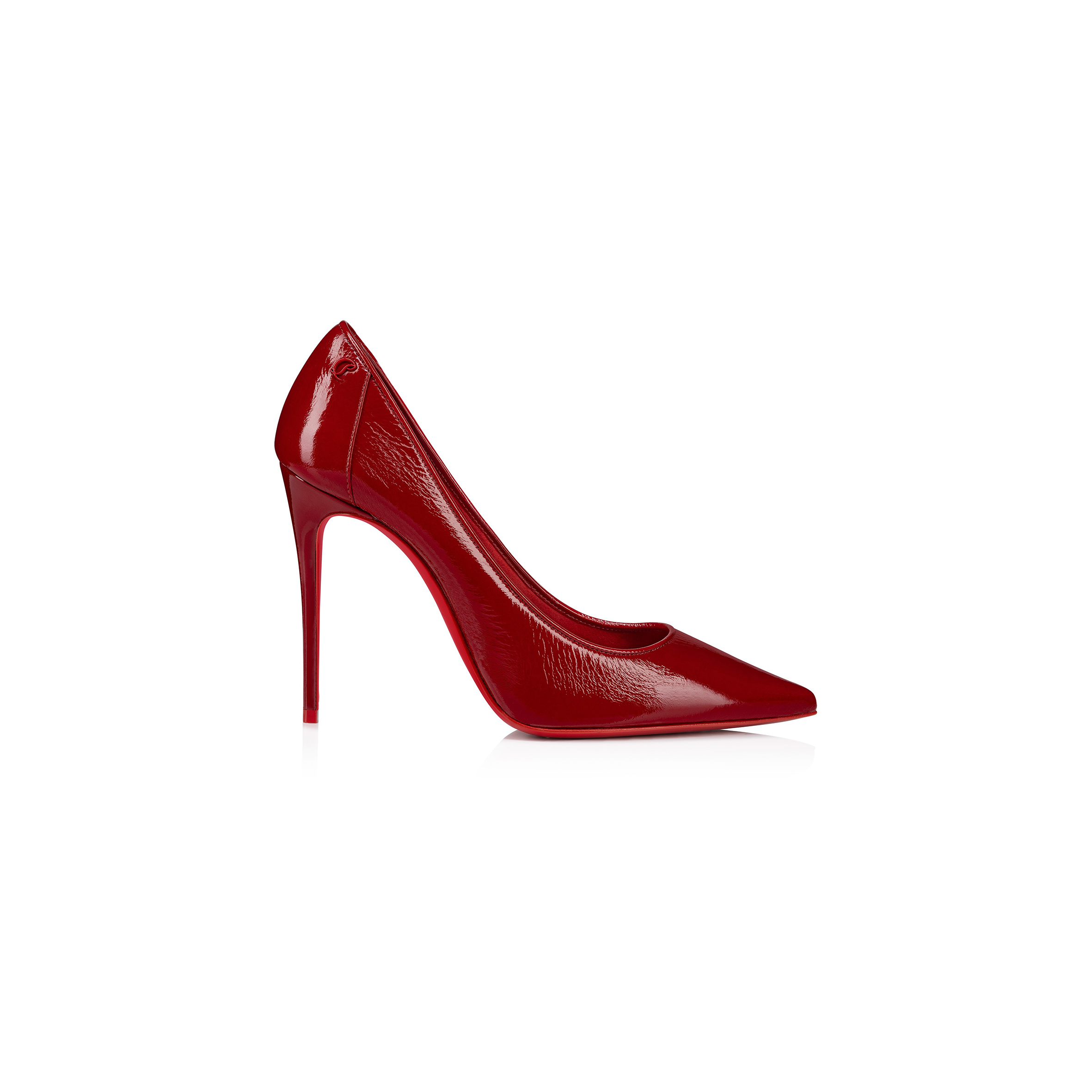 Ch**an louboutin sporty kate 100 mm pumps-vog patent leather-loubi-women 1250474r558